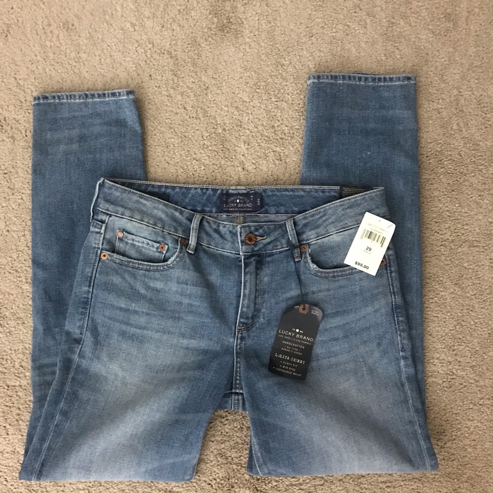 NWT lucky Brand Lolita skinny jeans - Picture 3 of 6